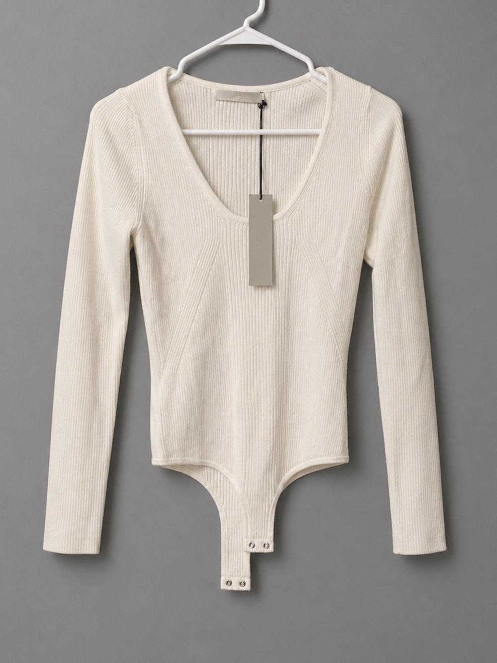 one grey day sweater bodysuit
